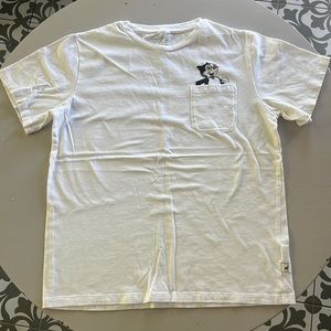 Stella McCartney kids graphic white tee
